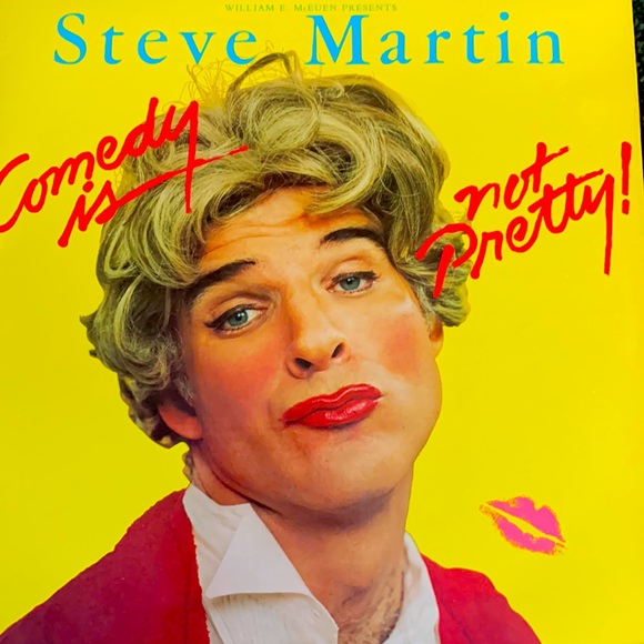 Other | Steve Martin Record Comedy Is Not Pretty Lp With New Poster ...
